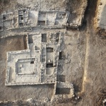 Aerial view of synagogue (© David Silverman and Yuval Nadel, Magdala Center)