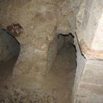 Another view of two kokhim tombs adjacent to main ritual cave (© Gregory Jenks)