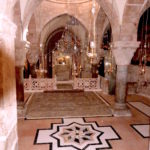 Chapel of St Helena, now dedicated to St Gregory the Illuminator, with floor restored in 2017 (Seetheholyland.net)