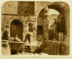 Ecce Homo Arch in 1864 (James McDonald, Ordnance Survey of Jerusalem)