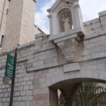 Entrance to the Sisters of Nazareth convent (Seetheholyland.net)