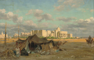 Heliopolis as envisaged by early 20th-century German landscape painter Carl Wuttke (Wikimedia)