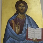 Icon of Jesus in Magdala church (© Mariette Poortman / Seetheholyland.net)