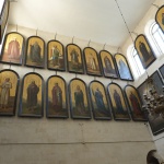 Icons of saints in St Alexander Nevsky chapel (Seetheholyland.net)