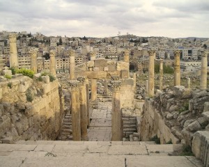 Looking from the Church of St Theodore down into the Cathedral (Verity Cridland)