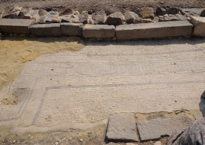 Mosaic floor discovered at Magdala (© Orientalizing)