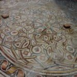 Detail of mosaic floor in Hisham's Palace (DYKT Mohigan)