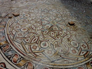 Detail of mosaic floor in Hisham's Palace (DYKT Mohigan)