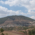 Mount Tabor with Franciscan monastery on top (Seetheholyland.net)