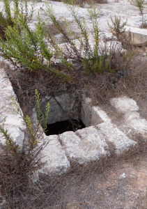 Entrance to well at Kathisma (Seetheholyland.net)