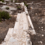 Foundation of northern wall of Kathisma church (Seetheholyland.net)