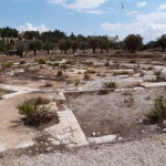 Remains of concentric church at Kathisma (Seetheholyland.net)