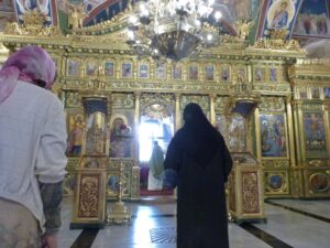 Morning service in Church of St John the Baptist (Seetheholyland.net)