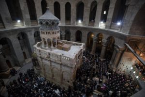 The Edicule after restoration in 2017 (Ben Gray / ELCJHL)