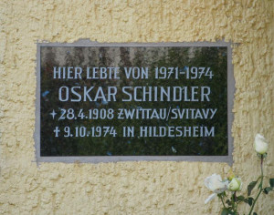 Schindler's grave