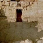 The entrance to Salome's Cave in Lachish Forest. (©️Emil Eljam / Israel Antiquities Authority)