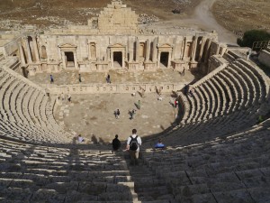 South Theatre at Jerash (Zairon / Wikimedia)