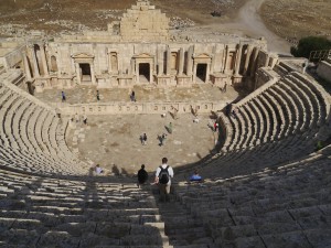 South Theatre at Jerash (Zairon / Wikimedia)