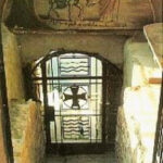 Stone steps in Church of the Virgin, Maadi, believed to have been used by the Holy Family to descend to the Nile (John Sanidopoulos)