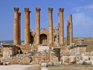 Temple of Artemis at Jerash (Dennis Jarvis / Wikimedia)