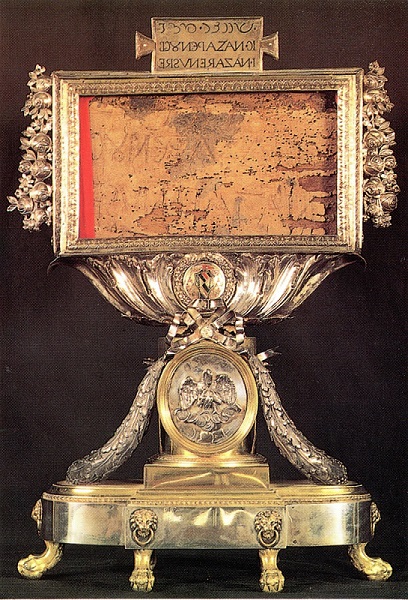 Titulus Christi in Rome (Reliquiosamente.com)