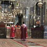 Vespers in the Church of St James (Seetheholyland.net)